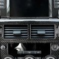 thumbnail image 3 of Carbon Fibre Central Control Air Vent Outlet Frame Cover Trim Car Accessories for Sport 2015-2019, 3 of 5