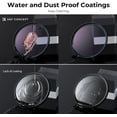 thumbnail image 5 of K&F CONCEPT 77mm Clear-Natural Night lens Filter Light Pollution Reduction Filter for Night Sky/Star NANO-X, 5 of 9