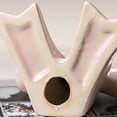 thumbnail image 4 of 1 Pair Ceramic Bow Bookends - Cute Non- Book Holder for Shelves, Desks & Dorms - Decorative Sculpture Home Office Decor Gift for Women & Girls, 4 of 8