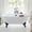 White-Black, variant on Vintage Tub & Bath Cambridge 66 Inch Cast Iron Double Ended Clawfoot Tub - Rim Faucet Drillings