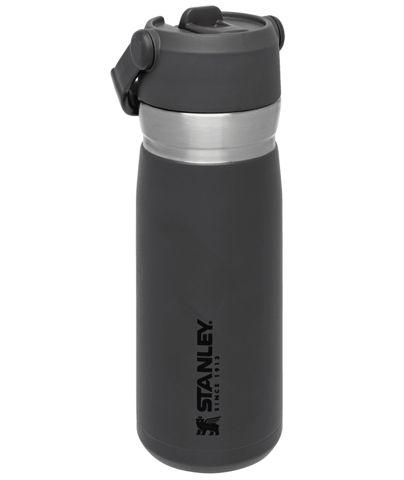Stanley Insulated IceFlow Flip Straw Water Bottle 22oz - Charcoal ...