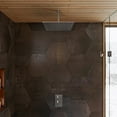 thumbnail image 3 of ALFI brand LED16S-BN Brushed Nickel 16" Square Multi Color LED Rain Shower Head, 3 of 8
