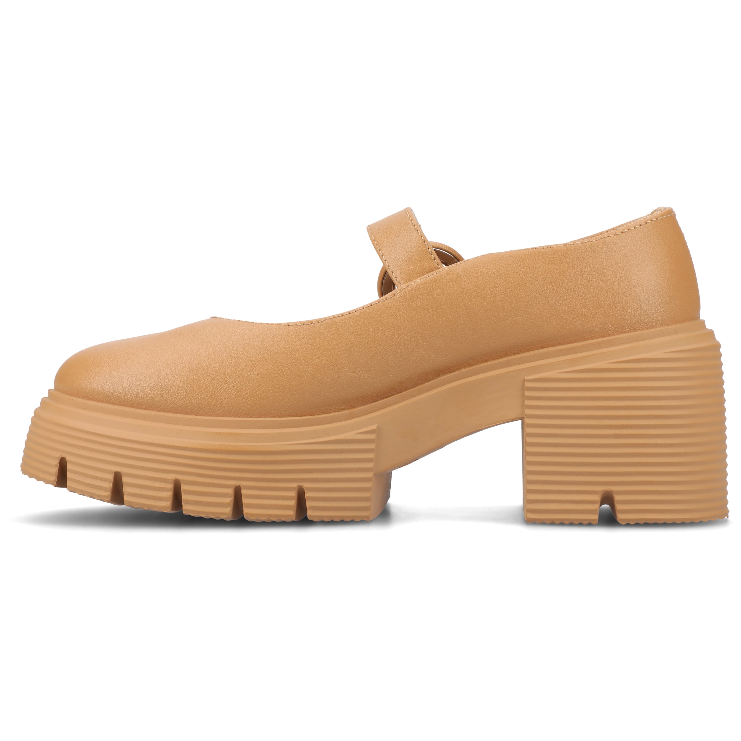 Journee Womens Zarynn Treaded Outsole Platform Mary Jane