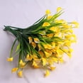 thumbnail image 2 of 8 piezas de flores artificiales para decoración, alcatraces amarillos, altura 36cm TUNC Sencillez, 2 of 5