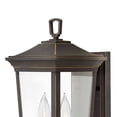 thumbnail image 4 of 2360OZ Hinkley Lighting Bromley - 2 Light Small Outdoor Wall Lantern in Traditional Style - 8 Inches Wide by 15.5 Inches High-Oil Rubbed Bronze, 4 of 24