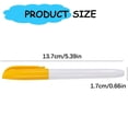 thumbnail image 3 of Whiteboard Markers, Yellow Water Based Odor Erasable Marker Pens, Smooth Writing Dry Erase Pens with 1.5mm Round Tip, for Class, Office Meeting and Daily Whiteboard Writing Use, 3 of 6