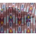 thumbnail image 4 of oneOone Viscose Chiffon Fabric Stripe Ikat Printed Craft Fabric BTY 42 Inch Wide, 4 of 4