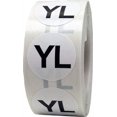 thumbnail image 1 of Autocollants YL Circle de Vêtements Blancs pour Jeunes, Ronds de 0,75 Pouce, 500 Labels sur un Rouleau, 1 of 1