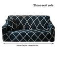 thumbnail image 3 of Housse de Canapé Extensible avec Housse de Coussin Protecteur de Remplacement Dortoir de Bureau Type 2 Canapé 3 Places, 3 of 3