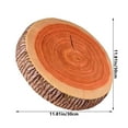 thumbnail image 3 of Apmemiss Clearance Round Woods Stump Shaped Decorative Throw Pillow Creative Woods Chair Seat Cushion Stump Plush Pillow for Home Office Bedroom and Car Style Decoration, 3 of 6