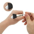 thumbnail image 3 of Unique Bargains 1 Pc Lightweight Flat Head Facial Mask Brush Clear Black, 3 of 5