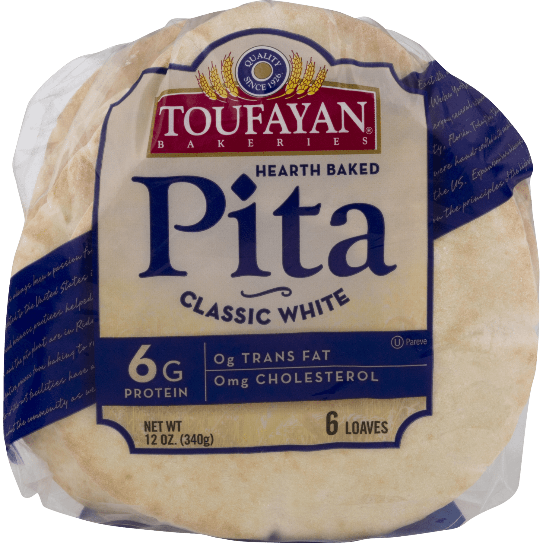Toufayan Pita Bread Nutrition Facts Besto Blog