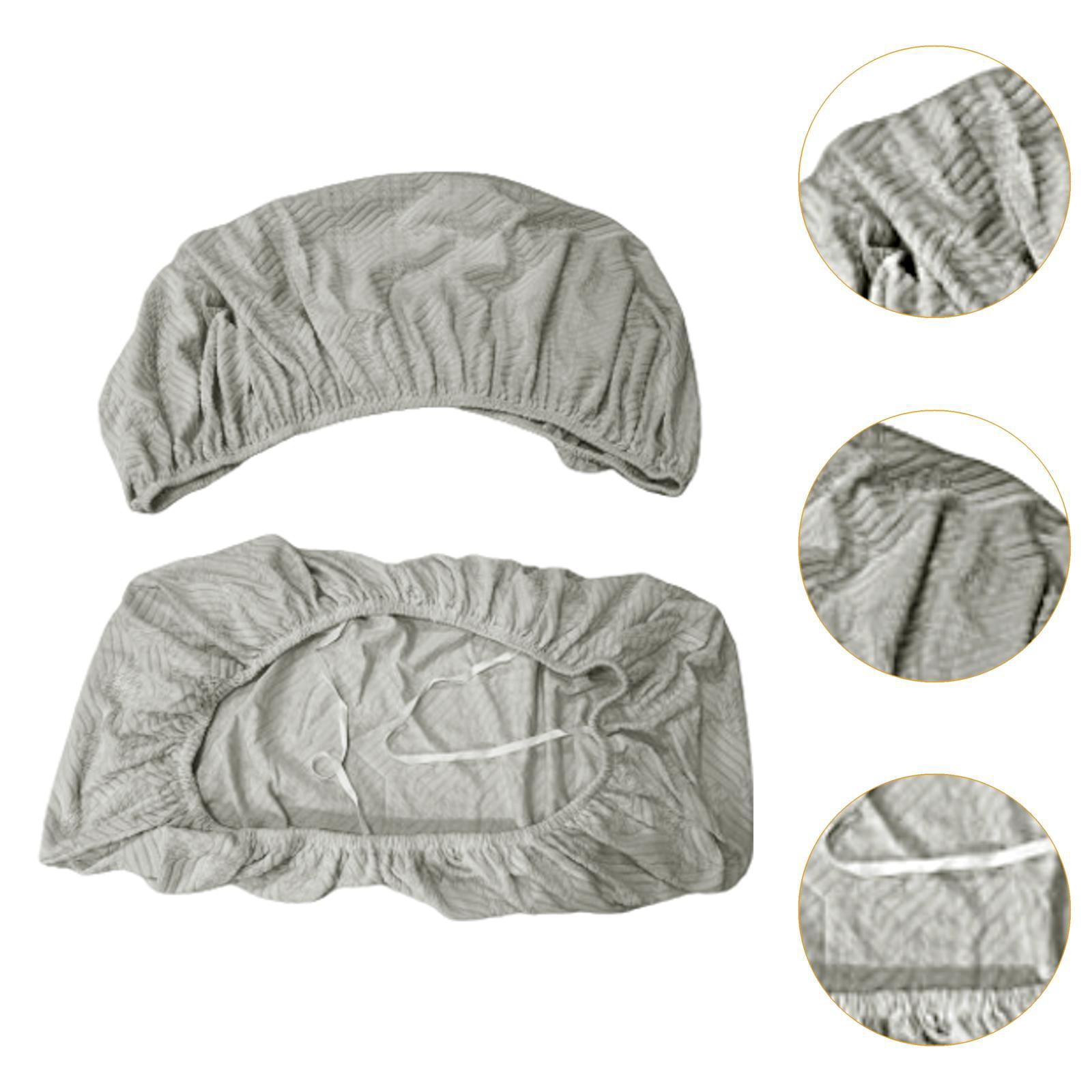 Wzmzjy Generic RV Dinette Cushion Covers Car Bench Accessories Washable Stretchable Light Gray