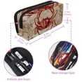 thumbnail image 5 of MUOOUM Pencil Case, Vintage Map Crab Seashells Large Capacity Pencil Pouch Stationery Pen Bag, 5 of 7