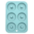 thumbnail image 2 of KGJQ 6-Cup Non-stick Silicone Muffin Pan & Individual Baking Mold, 2.5” Diameter Cups, 2 of 8