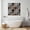 Brown, variant on Canvas Print Wall Art Oil Paintings Retro Deer Bear Plaid Check Picture Prints Artwork for Living Room Kitchen Bathroom Bedroom