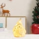 thumbnail image 4 of Adornos Decorativos Luminosos de Cerámica para Navidad 2025: Ciervo, Muñeco de Nieve y Anciano | Decoración de Cerámica Blanca | 10,5 X 7,5 Cm | Luz Nocturna con Efecto de Luz Suave | 173 G | 0,38 Lb, 4 of 6