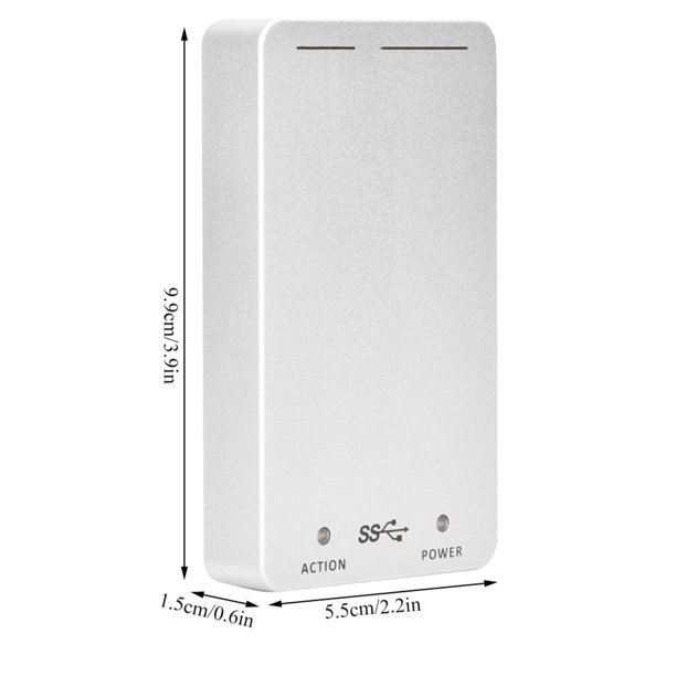 Adaptador de Tarjeta de Captura de Video HDMI a USB 3.0 1080HD con se?ales de Audio y Video de Alta definición HDMICompatible con Captura de Audio HDMI y Salida de Audio PCM. Khall XD08883