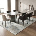 thumbnail image 2 of ICEANT 5'x10' Rectangle Area Rug, Abstract Style Living Room Area Rug with Non-Slip Bottom, Machine Washable Low Pile Carpet for Bedroom Kitchen Hallway, Green, 2 of 5