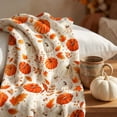 thumbnail image 5 of Nkmbld Fall Fleece Throw Blanket, Cozy Lightweight Fall Decorative Blanket for Sofa Bed Living Room Office, Fall Harvest Gifts for Women, 5 of 8
