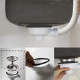 thumbnail image 2 of ZHAOCHENG Fregadero de cocina de estilo europeo Lavabo subacuático Bandeja para platos Salida Accesorios de cascada Filtración Traiga su propio desbordamiento de agua, desbordamiento de agua cuadrado, 2 of 3