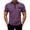 01# Purple, variant on Qwertyu Men's Casual Polo Shirts Classic Long Sleeve Basic Button T-Shirt Lightweight Cotton Golf Tops with Pocket Dark Gray XL