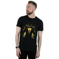 thumbnail image 2 of DC Comics Mens Shazam Lightning Silhouette T-Shirt, 2 of 3