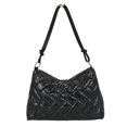 thumbnail image 2 of Bolso con asa superior para mujer bolsa informal de gran capacidad Ehuebsd a la moda Color sólido de nailon acolchado de hombro, 2 of 9