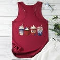 thumbnail image 4 of Midsumdr Womens Tank Tops Summer Casual 4th of July Graphics Printed Tank Tops Sleeveless Round Neck Breathable Loose Fit Versatile Independence Day Tops, 4 of 4