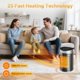 thumbnail image 5 of Portable Room Heaters 1500W Space Silents Heaters for Home Low Energy for Adults Kids, 5 of 5