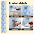 thumbnail image 4 of Peel and Stick Wallpaper Contact Paper Snowflakes Winter textured Christmas Snow ornament Self Adhesive and Removable 17.7in x 118in, 4 of 8