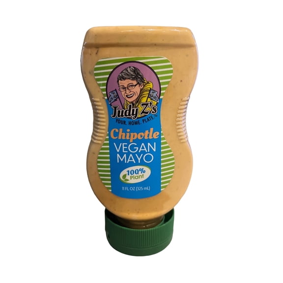 Judy Z's Vegan Flavored Chipotle Mayo, 11 oz Bottle