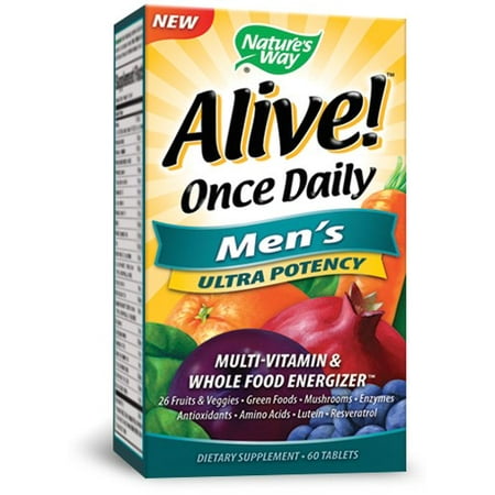 Nature's Way Vivant! Multivitamines hommes - 60 CT