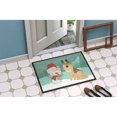 thumbnail image 4 of Carolines Treasures CK2033MAT German Shepherd and Snowman Christmas Door Mat Indoor Rug or Outdoor Welcome Mat 18x27, 4 of 4