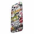 thumbnail image 3 of Tobelint Case for iphone 12 Pro Max,Pop Art Collage Pattern Case with Side Print,Slim Bumper Full Cover, 3 of 5
