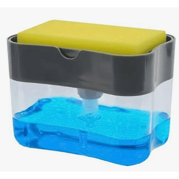 Dispensador Xtellar Jabon Liquido Lava Trastes Cocina Limpieza /e Co Color Negro
