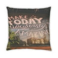 thumbnail image 2 of Ahgly Company Quotes Indoor Throw Pillow, 18 inch by 18 inch, 2 of 6