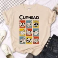 thumbnail image 2 of Cuphead-Camiseta Y2K para mujer, ropa de calle femenina, 2 of 5