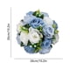 thumbnail image 3 of CaiYueKe Wedding Silk Rose Ball Artificial Flower Bouquet Centerpiece Home Decor Dining Table Romantic Party Decoration Faux Floral Arrangement, 3 of 7