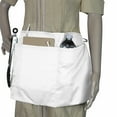 thumbnail image 4 of DALIX 24" Medium Kitchen Restaurant Waist Aprons (3 Pockets) in White, 4 of 4