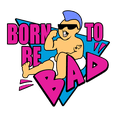 thumbnail image 3 of CafePress - Born To Be Bad White T Shirt - Men's Classic Cotton T-Shirts, 3 of 3