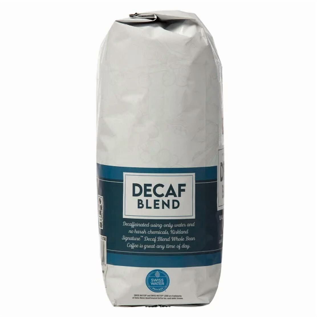 2 Packs Decaf House Blend Whole Bean Coffee Medium Roast 2.5 lbs Each