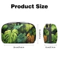 thumbnail image 5 of Plant Hard Drive Cases Cable Organizer Small Travel Electronic Organizer Charger Case Organizer Oxford Fabric Waterproof Storage Bag for Protecting Electronic Gadgets - 5.9x9.44x3.14 in, 5 of 6