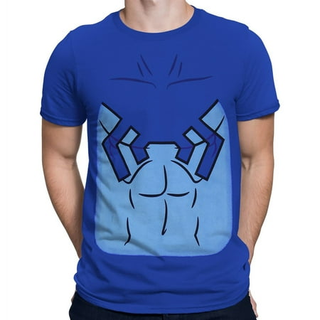 Blue Beetle Costume Men's T-Shirt-Men's Small