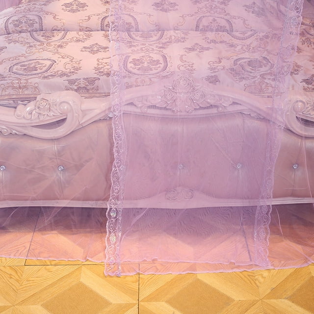 Dosel de cama, lujosa princesa de cuatro esquinas, mosquitera de cuatro esquinas, mosquitera muy recomendada