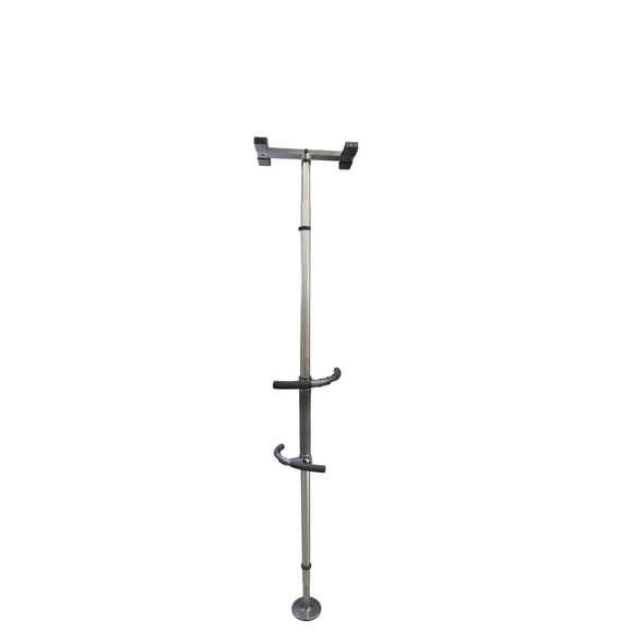 Signature Life Sure Stand Pole with Hanldes - Metallic Gray