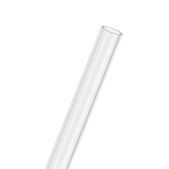 1-Pack Clear Rigid Acrylic Pipe, 14mm[0.55"] ID x 18mm[0.71"] OD Plastic Round Tube for Water Cooling System/Lamps/Fountains/Aquariums [305mm/12IN]