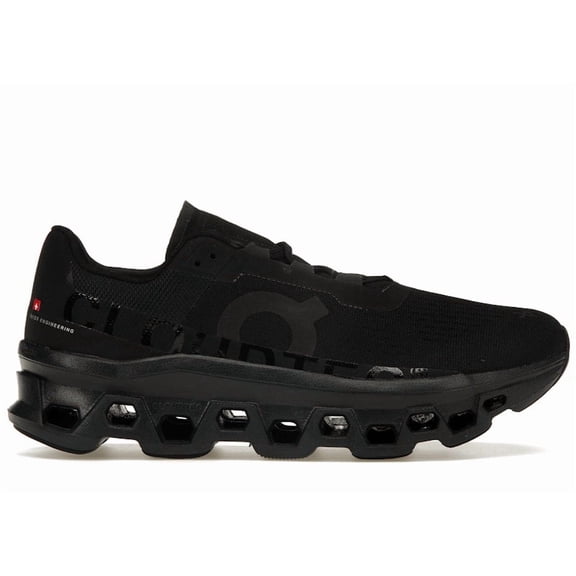 On Men's Running Shoes Cloudmonster All Black, from StockX