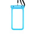 thumbnail image 2 of Ikohbadg Waterproof Phone Pouch, Floating Waterproof Phone Case with Lanyard, Waterproof Case Cellphone Dry Bag for Beach Travel, Waterproof Mobile Phone Bag for Swimming, Rafting, and Diving, Blue, 2 of 7