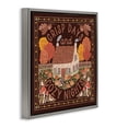 thumbnail image 3 of Stupell Industries Traditional Crisp Days Fall Phrase Gray Floating Frame Canvas Art, 25 x 25, by Laura Marshall, 3 of 8